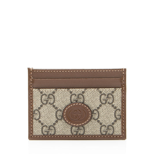 Gucci GG Supreme Card Case