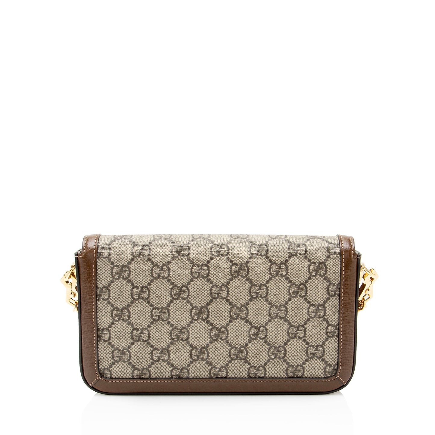 Gucci GG Supreme Chain Horsebit 1955 Small Shoulder Bag