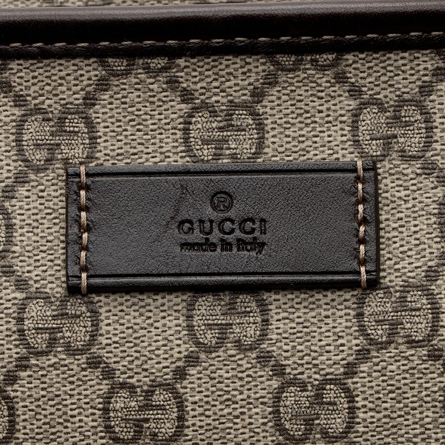 Gucci GG Supreme Classic Large Zip Tote