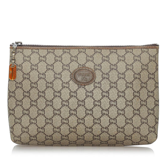 Gucci GG Supreme Clutch Bag (SHG-30889)
