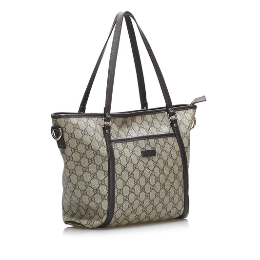 Luxury Gucci GG Supreme Convertible Tote (SHG-buqz7d)