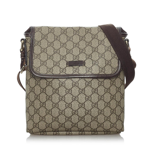 Gucci GG Supreme Crossbody Bag (SHG-29805)