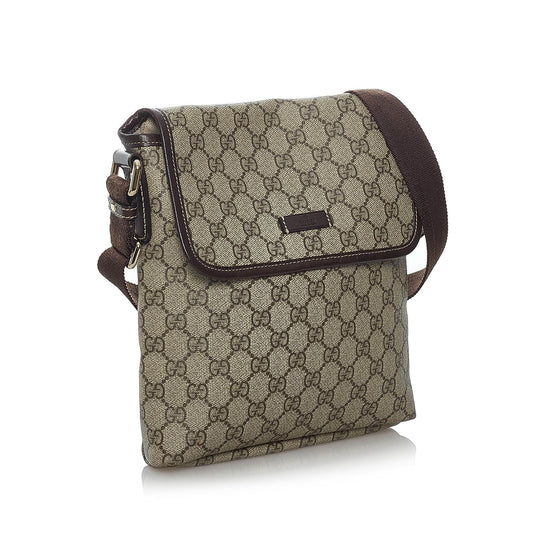 Gucci GG Supreme Crossbody Bag (SHG-29805)
