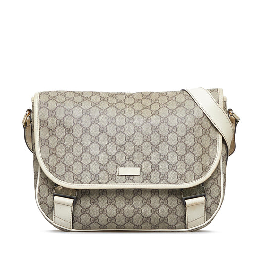 Gucci GG Supreme Crossbody Bag (SHG-5GchCX)
