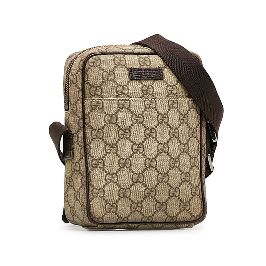 Gucci GG Supreme Crossbody Bag (SHG-IAZ6ar)