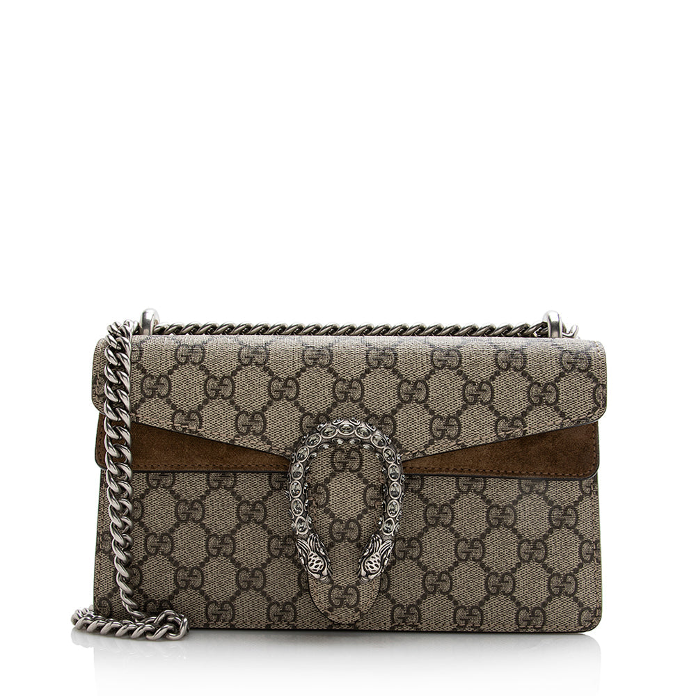 Gucci GG Supreme Crystal Dionysus Small Shoulder Bag (SHF-21922)