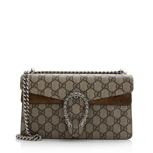 Gucci GG Supreme Crystal Dionysus Small Shoulder Bag (SHF-21922)