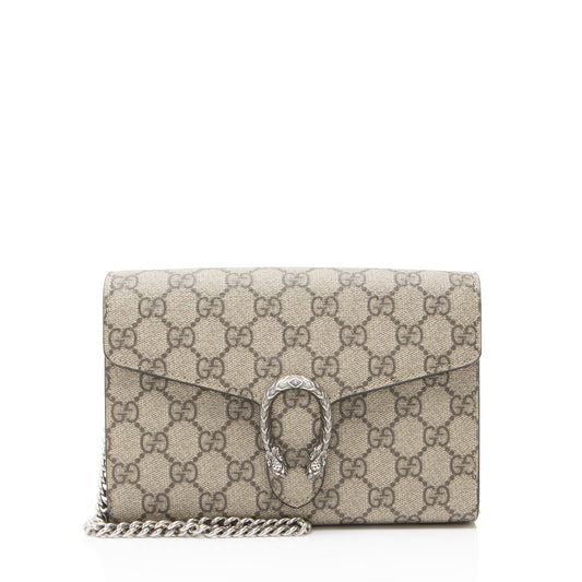 Gucci GG Supreme Dionysus Chain Wallet