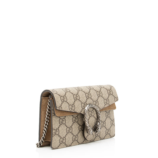 Gucci GG Supreme Dionysus Super Mini Bag (SHF-23620)