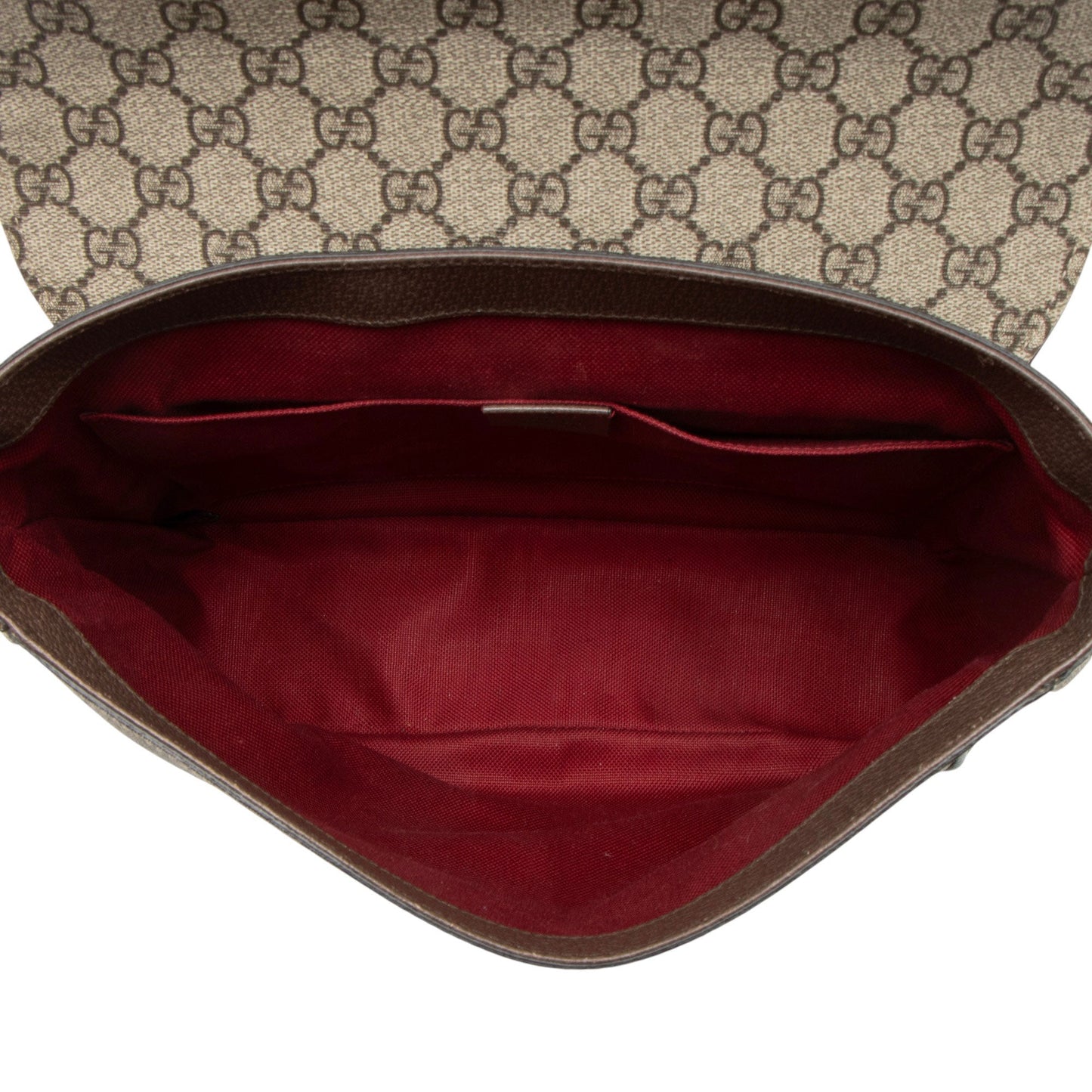 Gucci GG Supreme Double Buckle Messenger