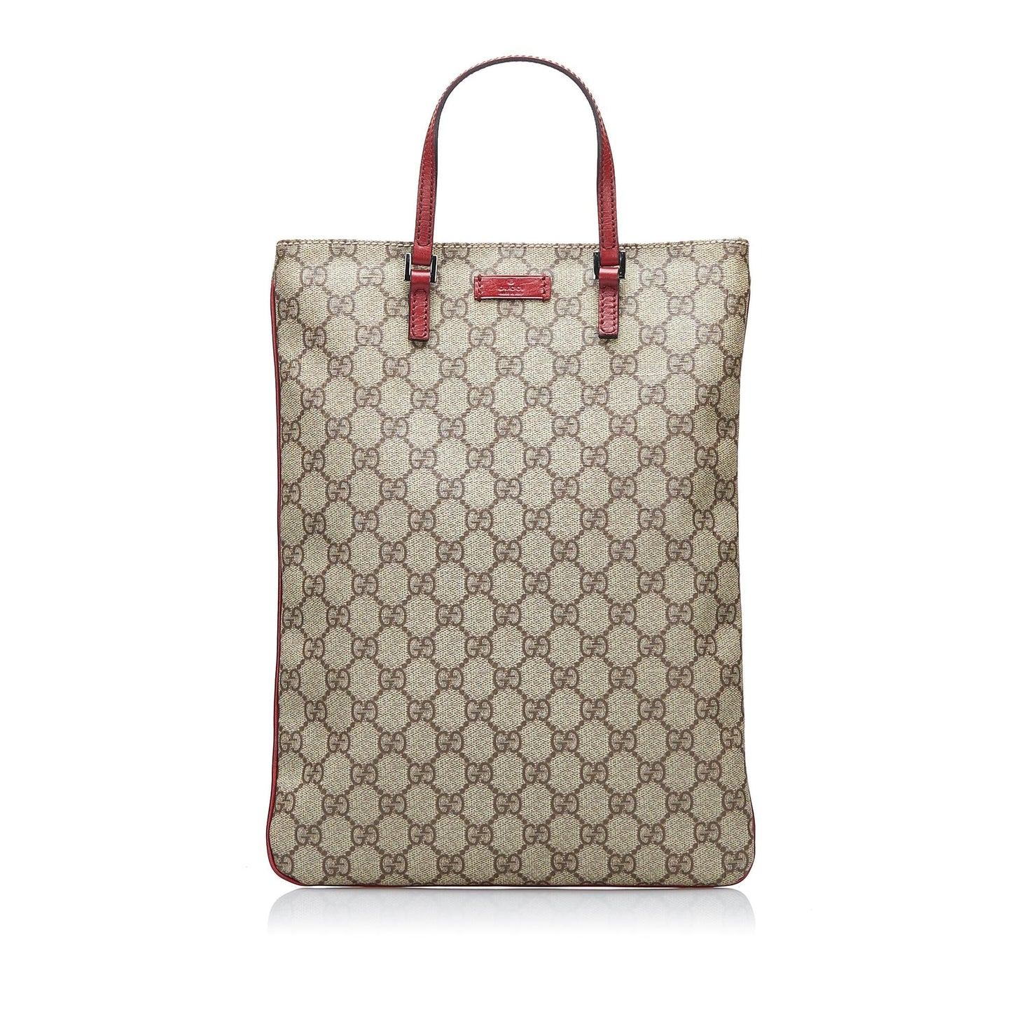 Luxury Gucci GG Supreme Flat Vertical Tote (SHG-AwXevK)