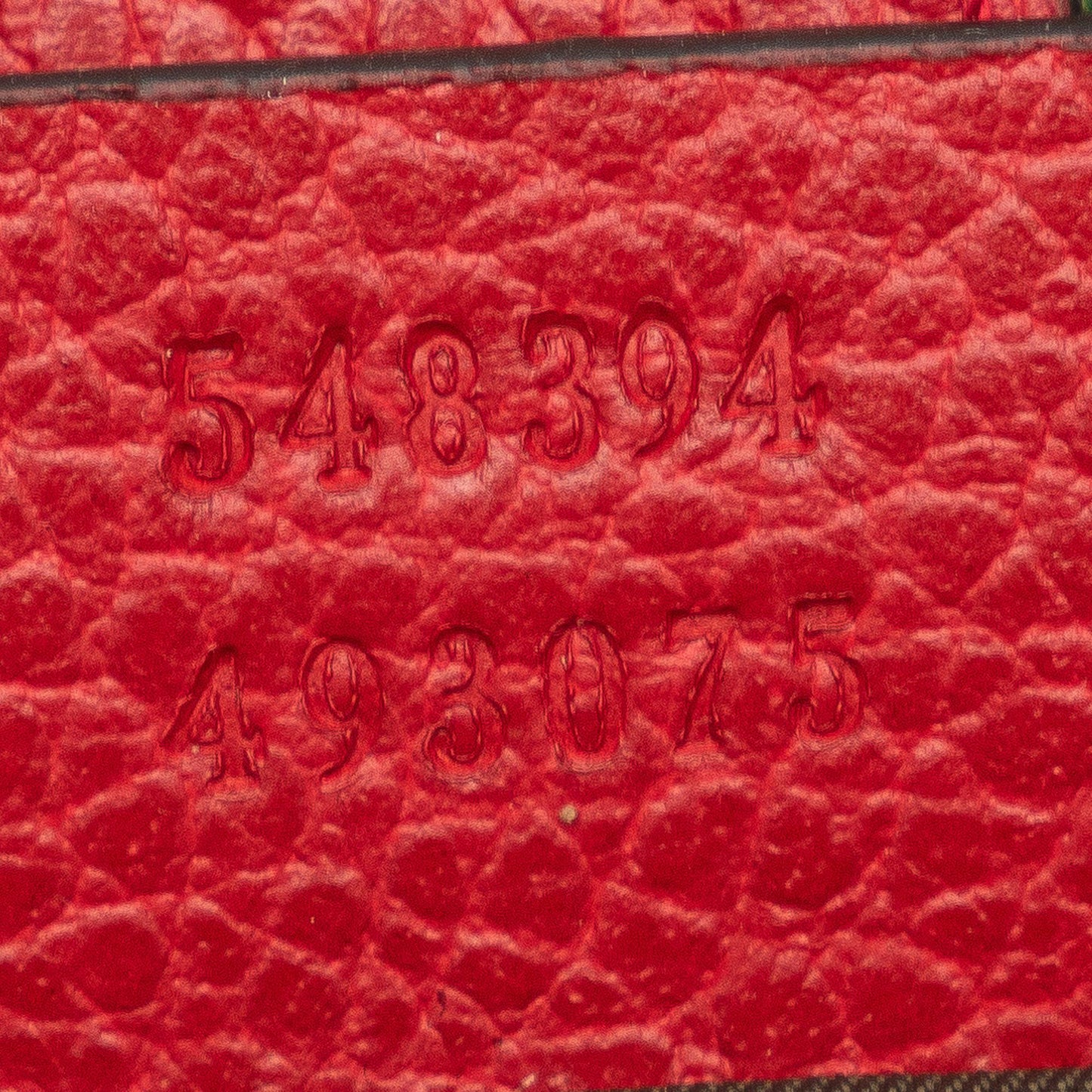 Gucci GG Supreme Flora Ophidia Cosmetic Case (SHG-Lyw2S3)