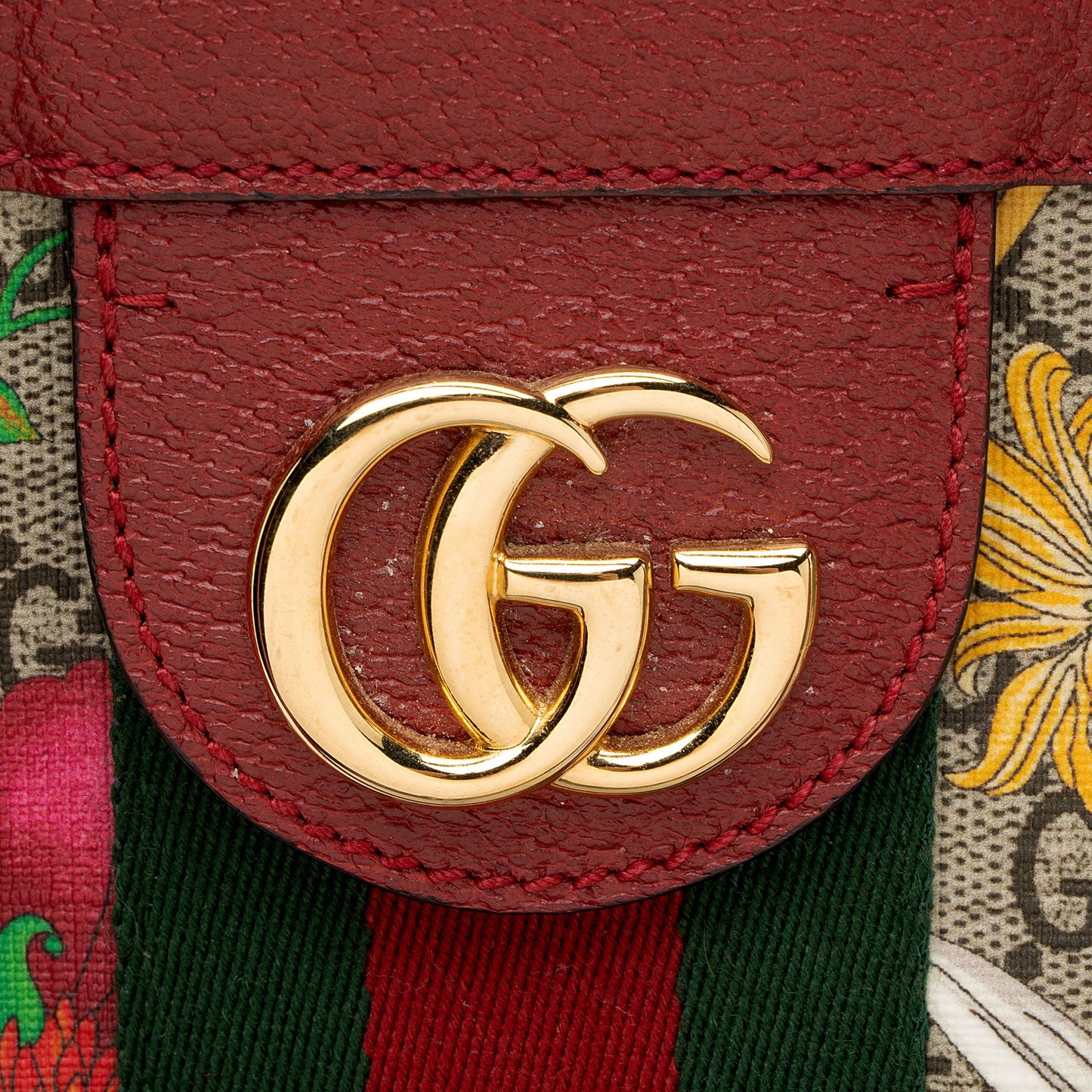 Gucci GG Supreme Flora Ophidia Medium Tote