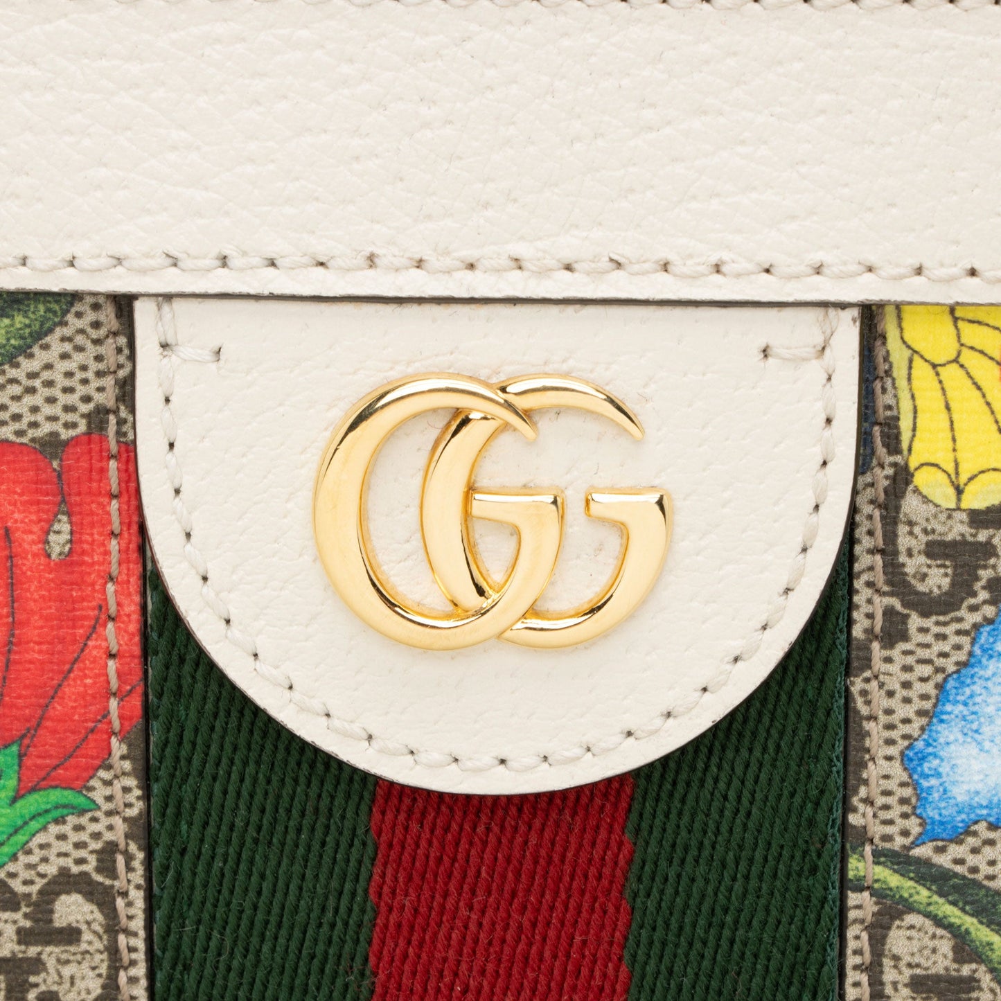 Gucci GG Supreme Flora Ophidia Shoulder Bag