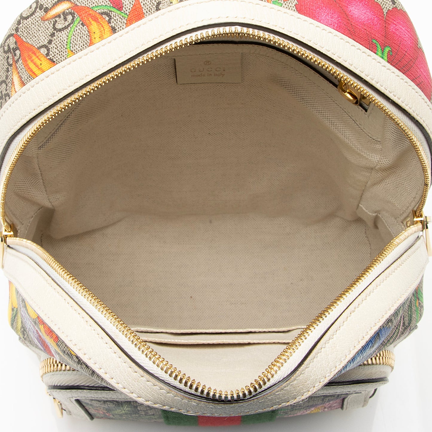 Gucci GG Supreme Flora Ophidia Small Backpack (SHF-22698)