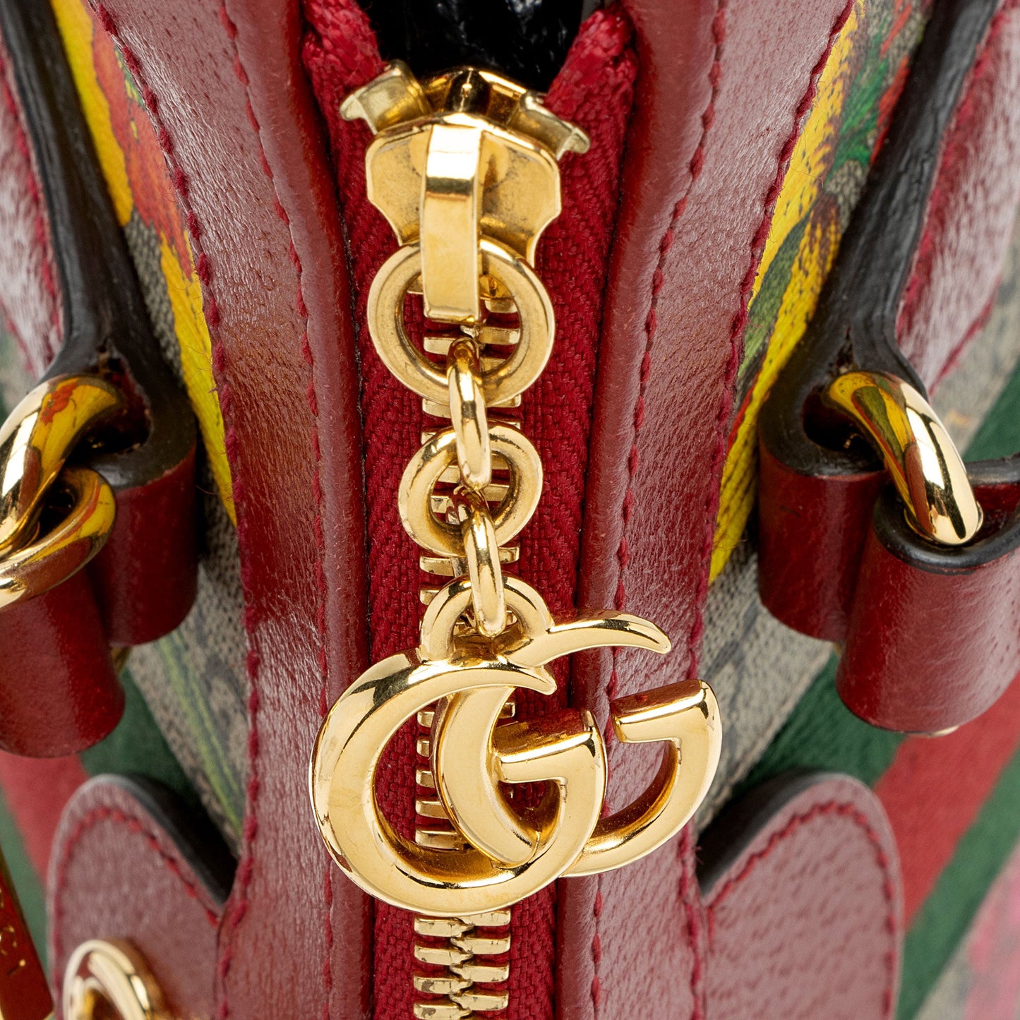 Gucci GG Supreme Flora Ophidia Small Tote