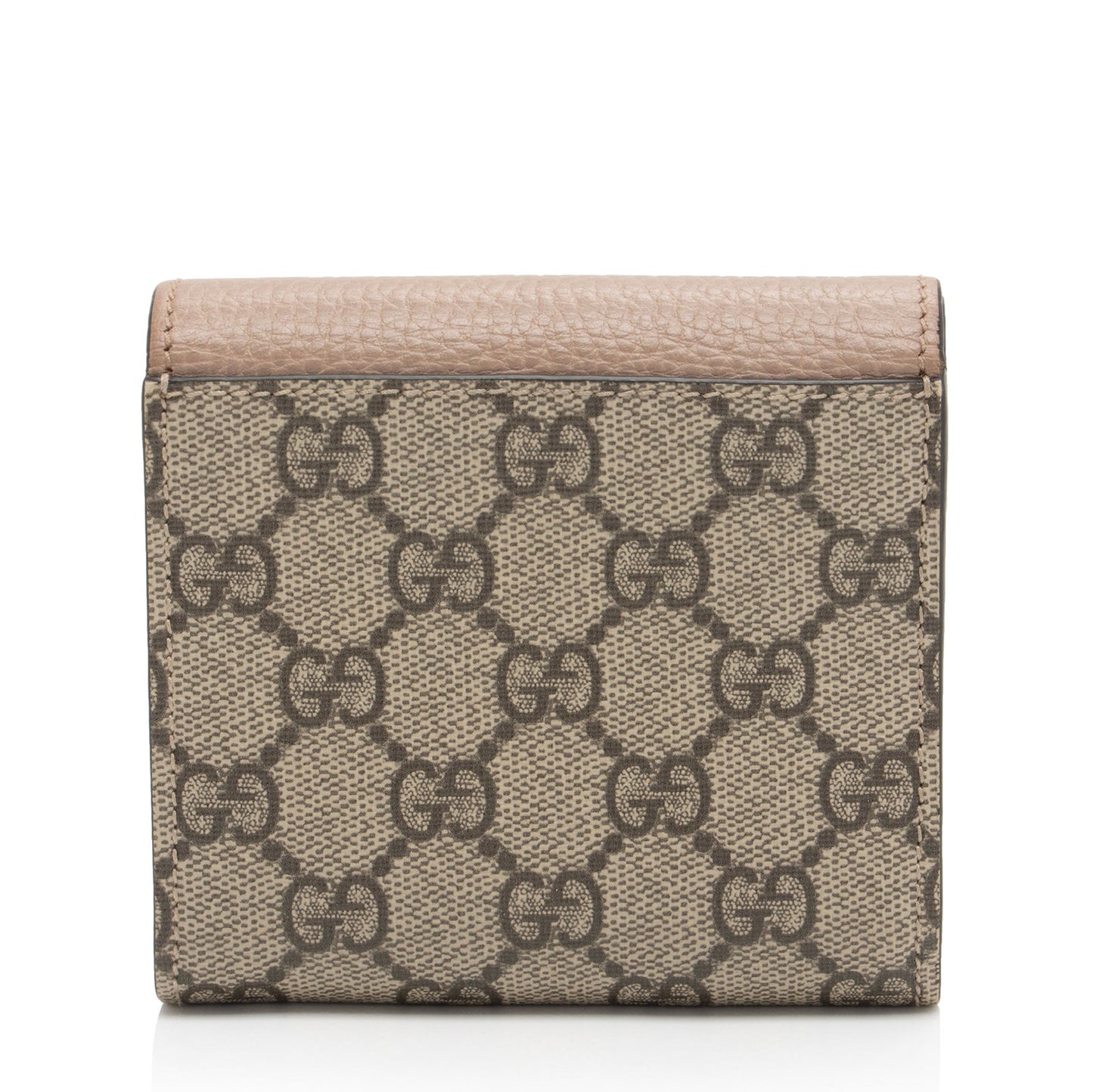 Gucci GG Supreme GG Marmont Compact Wallet (SHF-7LHllk)