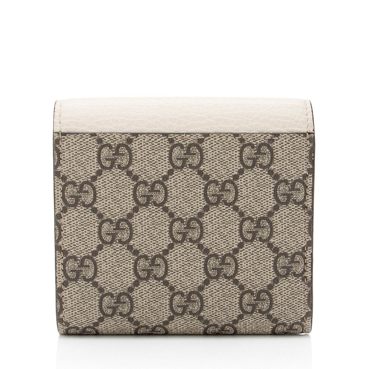 Gucci GG Supreme GG Marmont Compact Wallet (SHF-f4pbRS)
