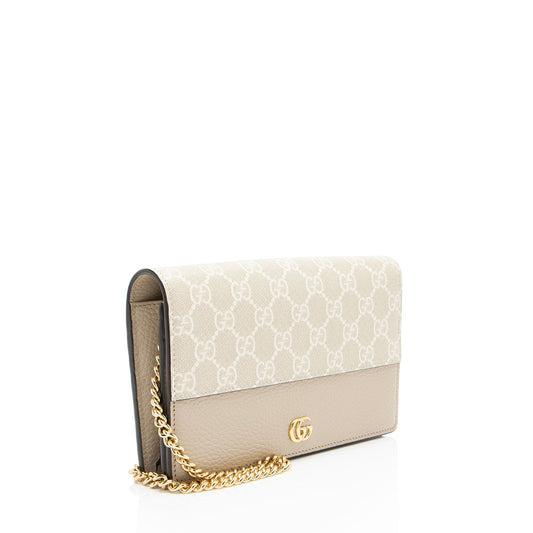 Gucci GG Supreme GG Marmont Mini Chain Bag