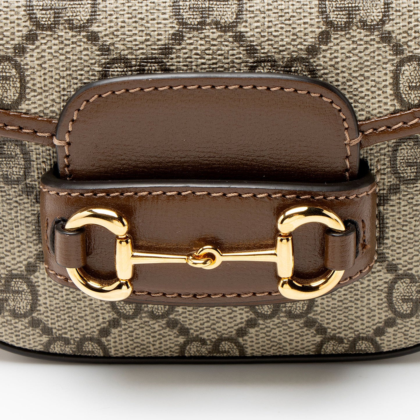 Gucci GG Supreme Horsebit 1955 Super Mini Shoulder Bag
