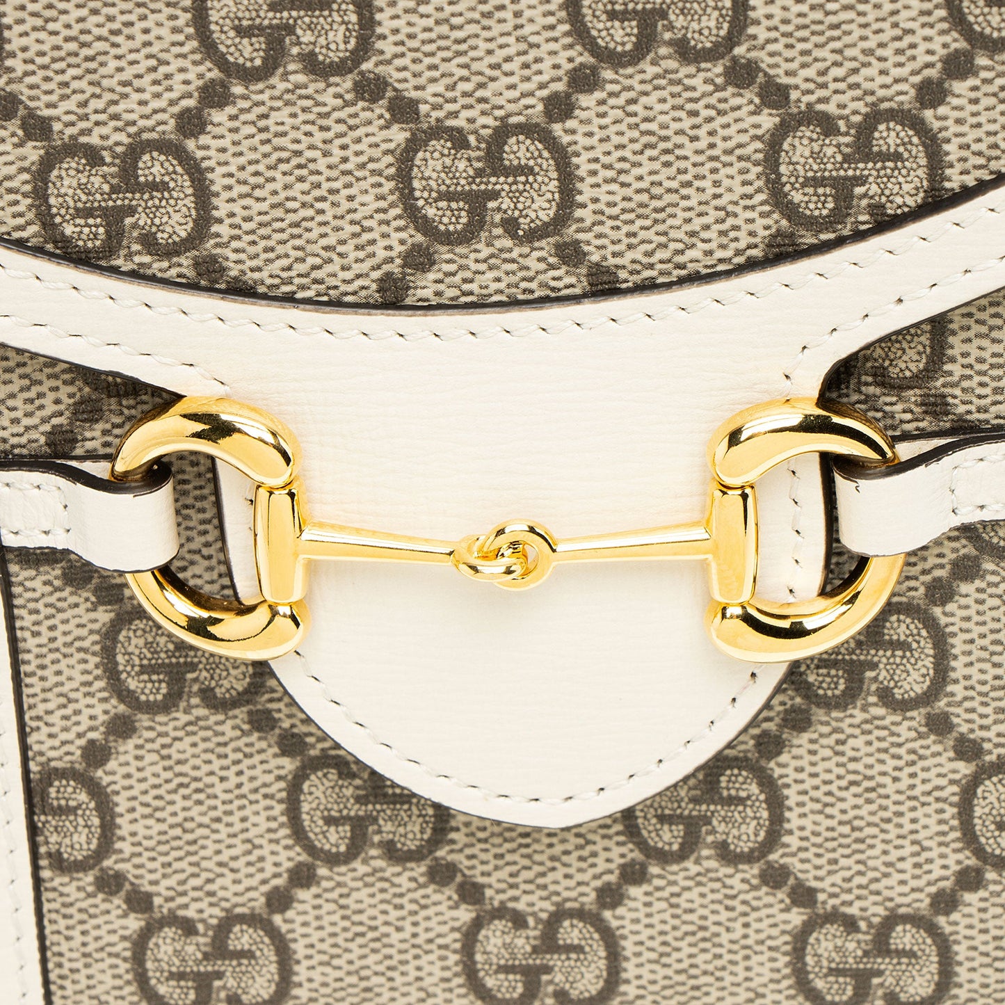 Gucci GG Supreme Horsebit 1955 Vertical Mini Shoulder Bag
