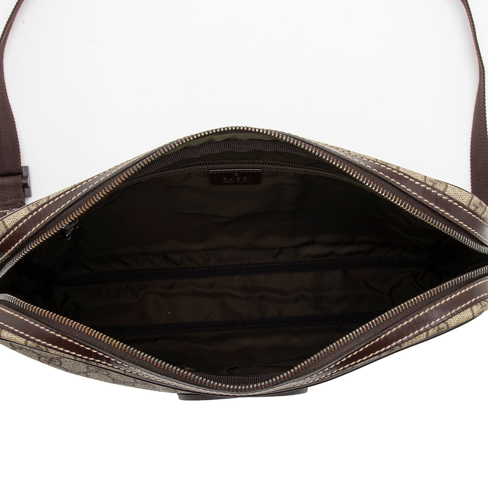 Gucci GG Supreme Interlocking GG Messenger Bag (SHF-13066)