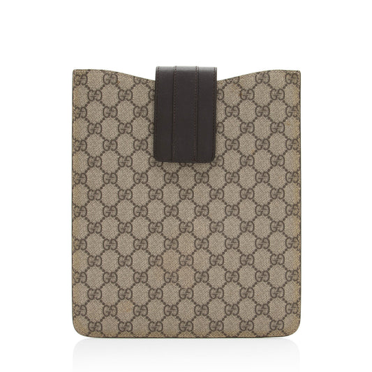 Gucci GG Supreme iPad Case (SHF-23407)