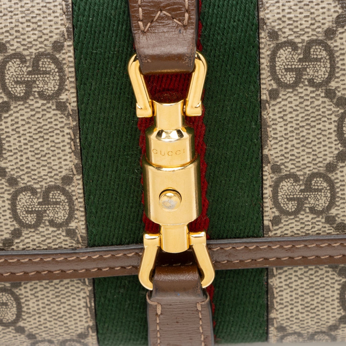 Gucci GG Supreme Jackie 1961 Chain Wallet