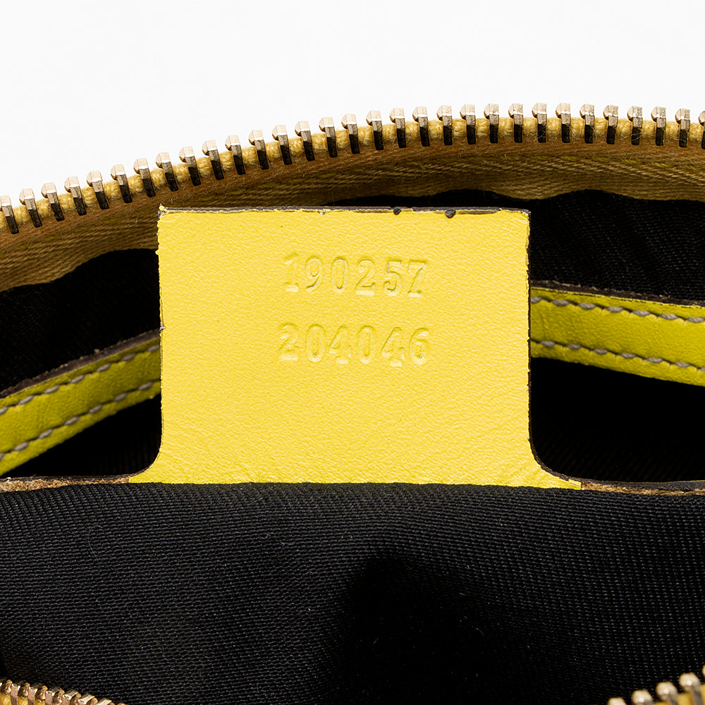 Gucci GG Supreme Joy Vintage Web Small Boston Satchel (SHF-18336)