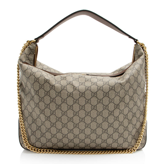 Gucci GG Supreme Large Hobo (SHF-h1429a)