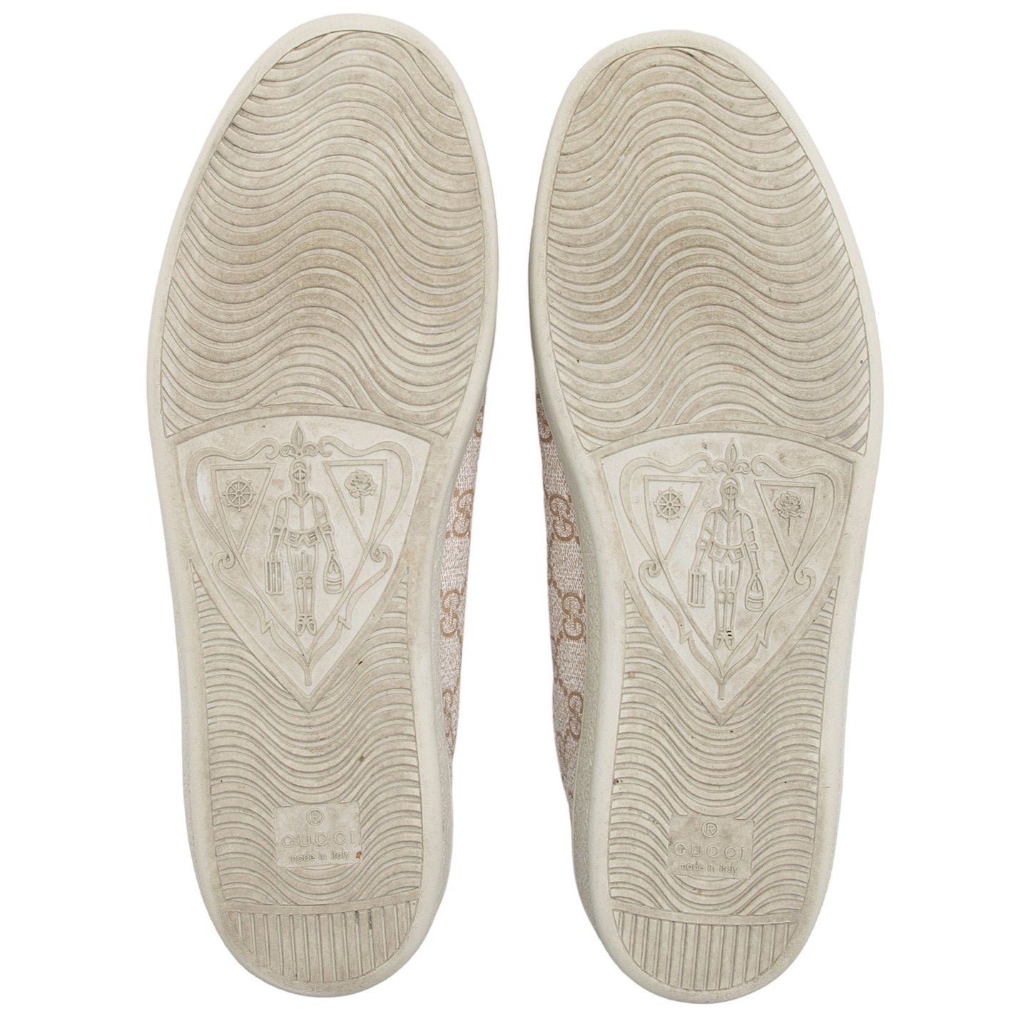 Gucci GG Supreme Leather Low Top Sneakers - Size 8.5 / 38.5 (SHF-ynQxjf)
