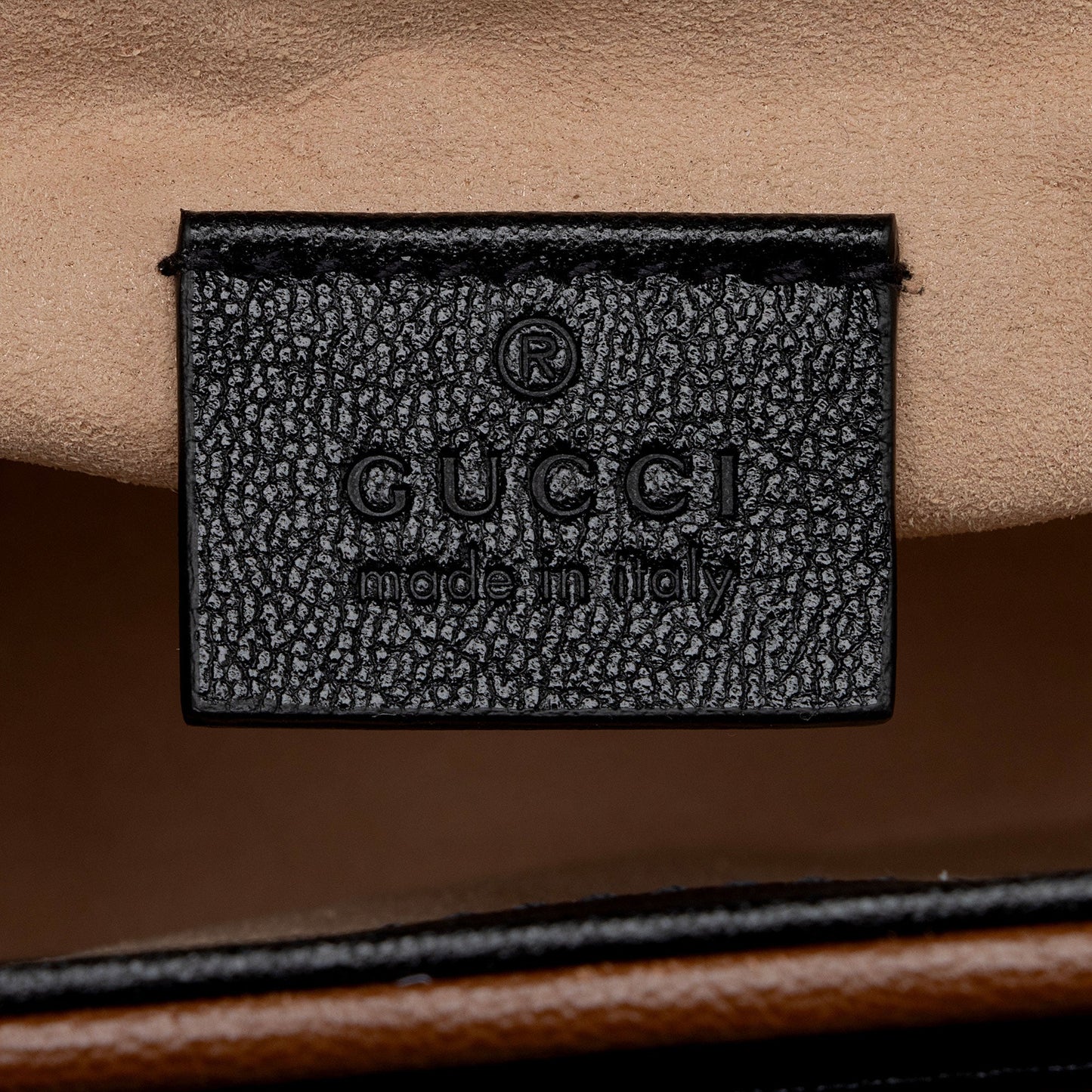 Gucci GG Supreme Leather Padlock Mini Crossbody Bag (SHF-xCSti7)