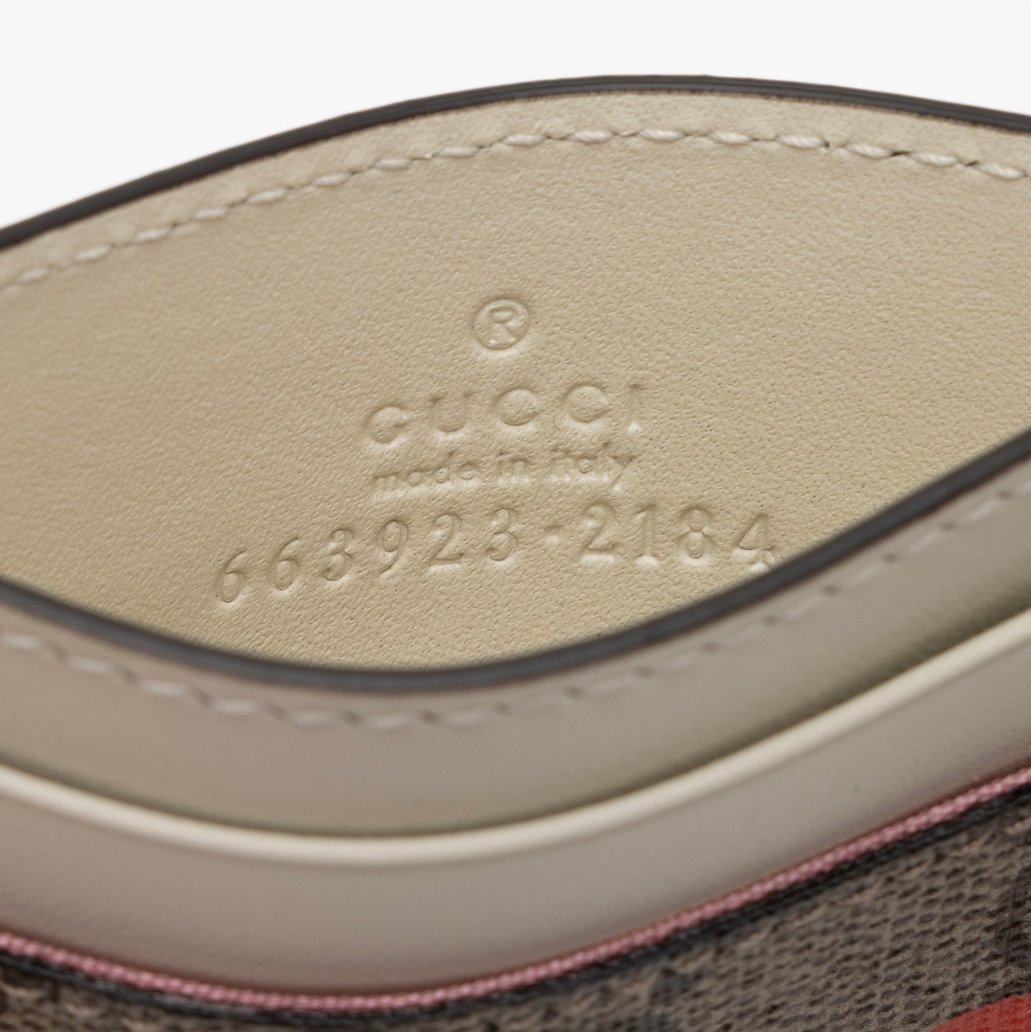 Gucci GG Supreme Les Pommes Card Case (SHF-CKDdvy)
