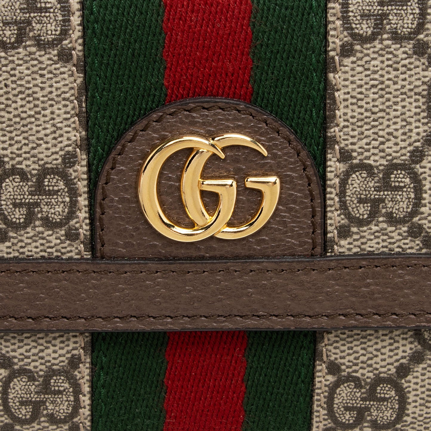 Gucci GG Supreme Ophidia Continental Wallet (SHF-5si9cW)