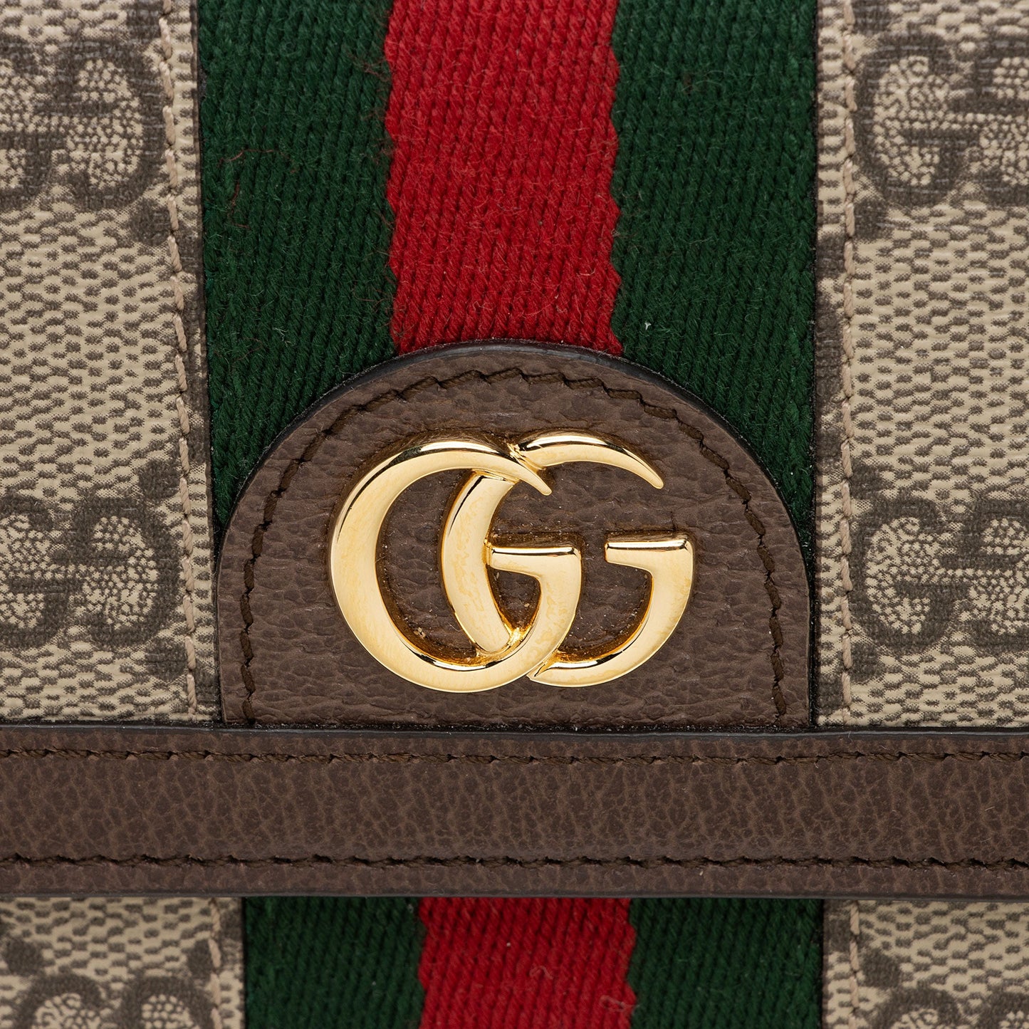 Gucci GG Supreme Ophidia Continental Wallet (SHF-9eFlU0)