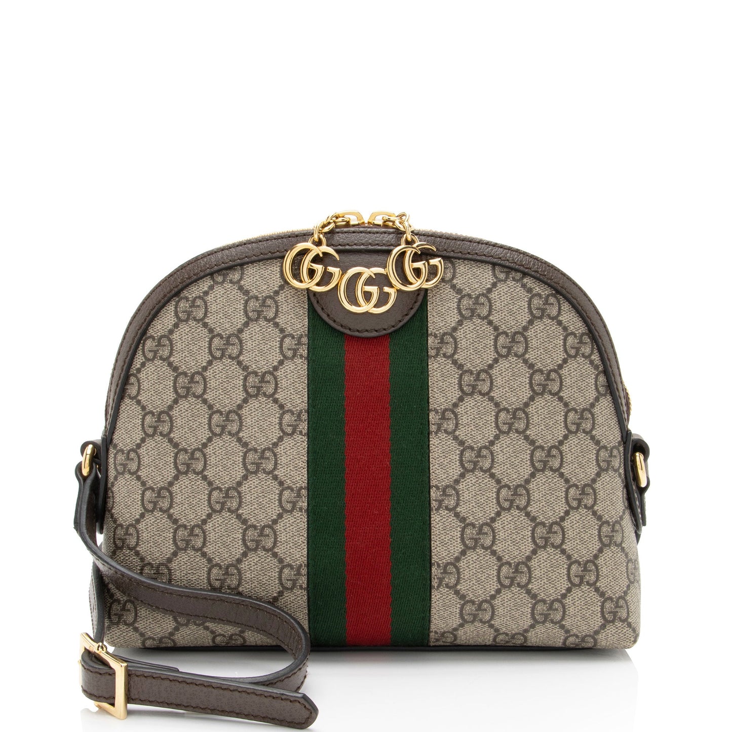 Gucci GG Supreme Ophidia Dome Small Shoulder Bag (SHF-uygPiy)