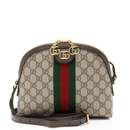 Gucci GG Supreme Ophidia Dome Small Shoulder Bag