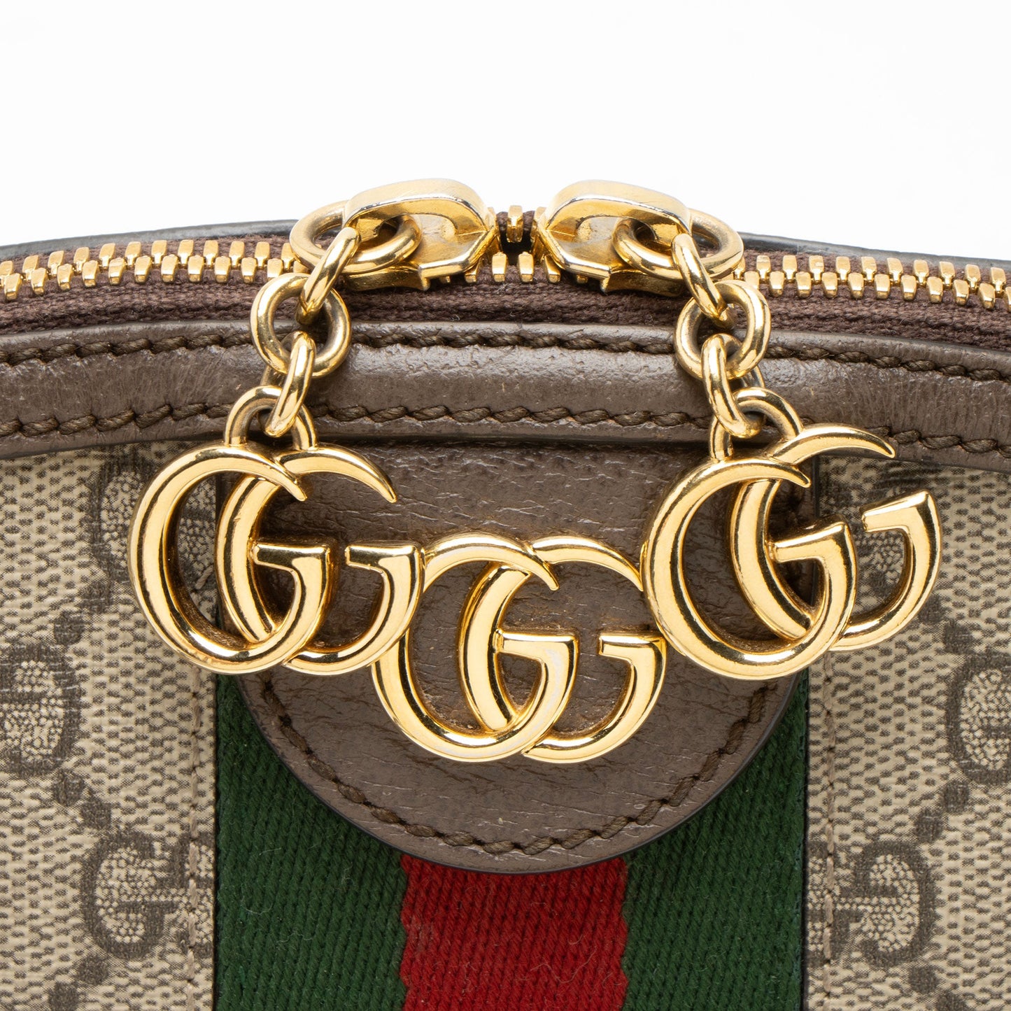 Gucci GG Supreme Ophidia Dome Small Shoulder Bag