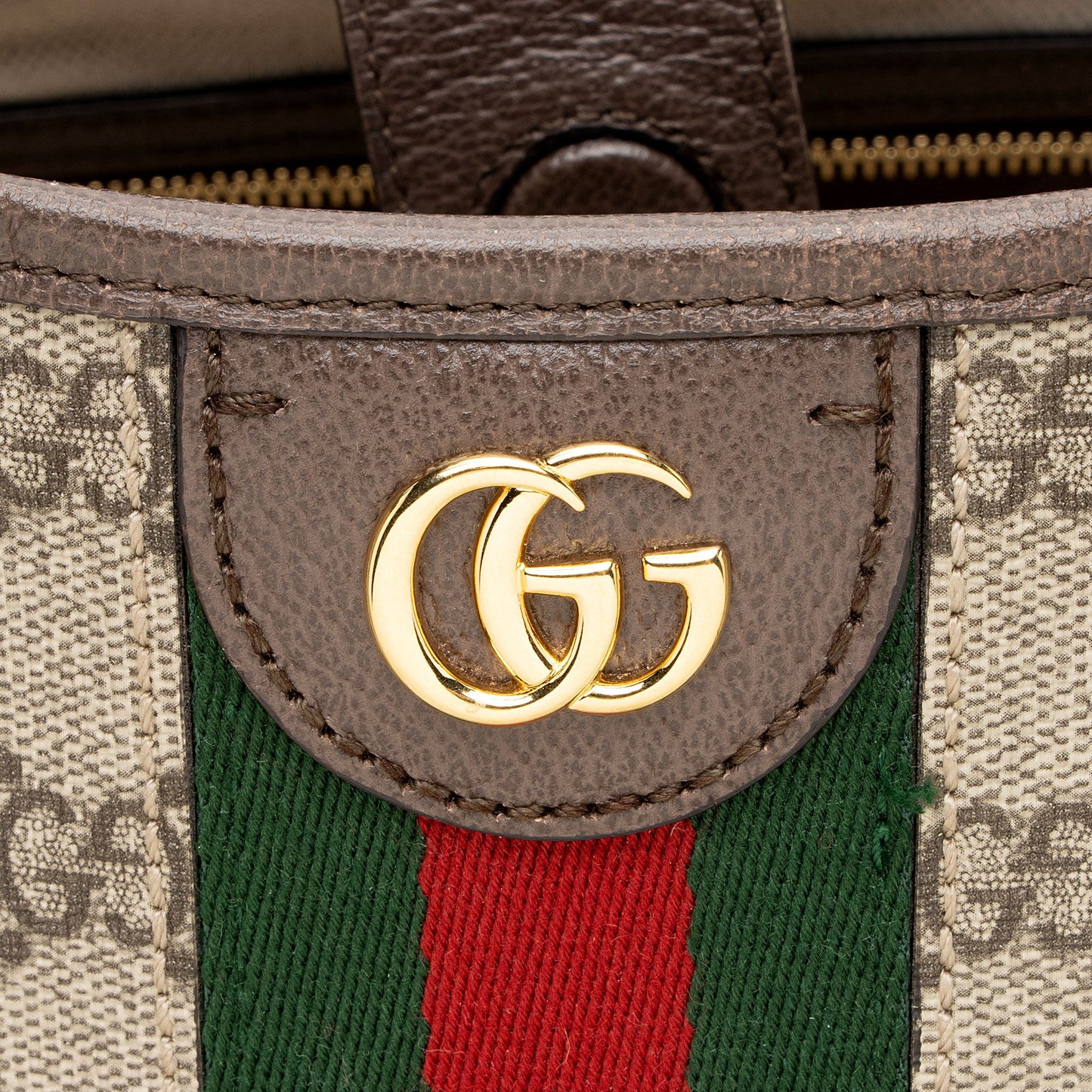 Gucci GG Supreme Ophidia Large Open Shoulder Bag