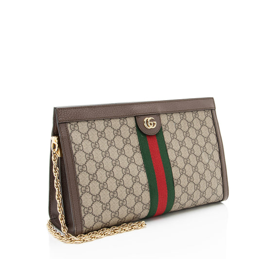 Gucci GG Supreme Ophidia Large Chain Shoulder Bag