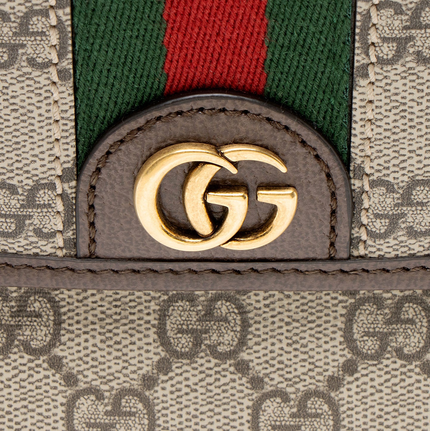 Gucci GG Supreme Ophidia Medium Flap Messenger