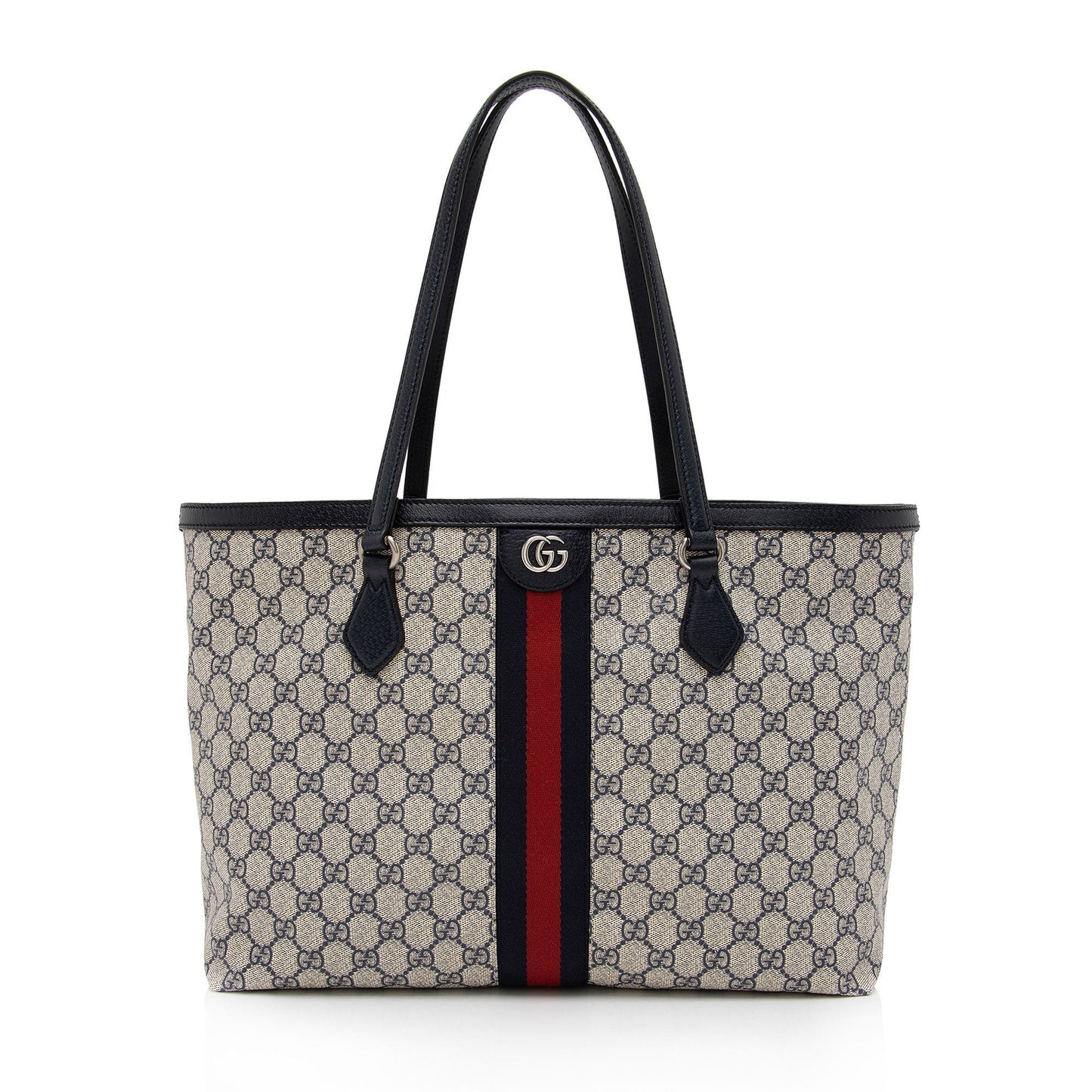 Luxury Gucci GG Supreme Ophidia Medium Shopping Tote (SHF-I4F76i)