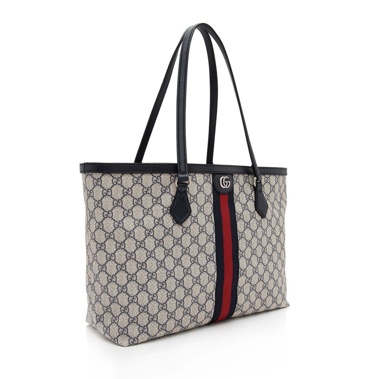 Luxury Gucci GG Supreme Ophidia Medium Shopping Tote (SHF-I4F76i)
