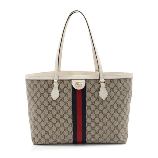 Gucci GG Supreme Ophidia Medium Shopping Tote (SHF-Zve3O2)