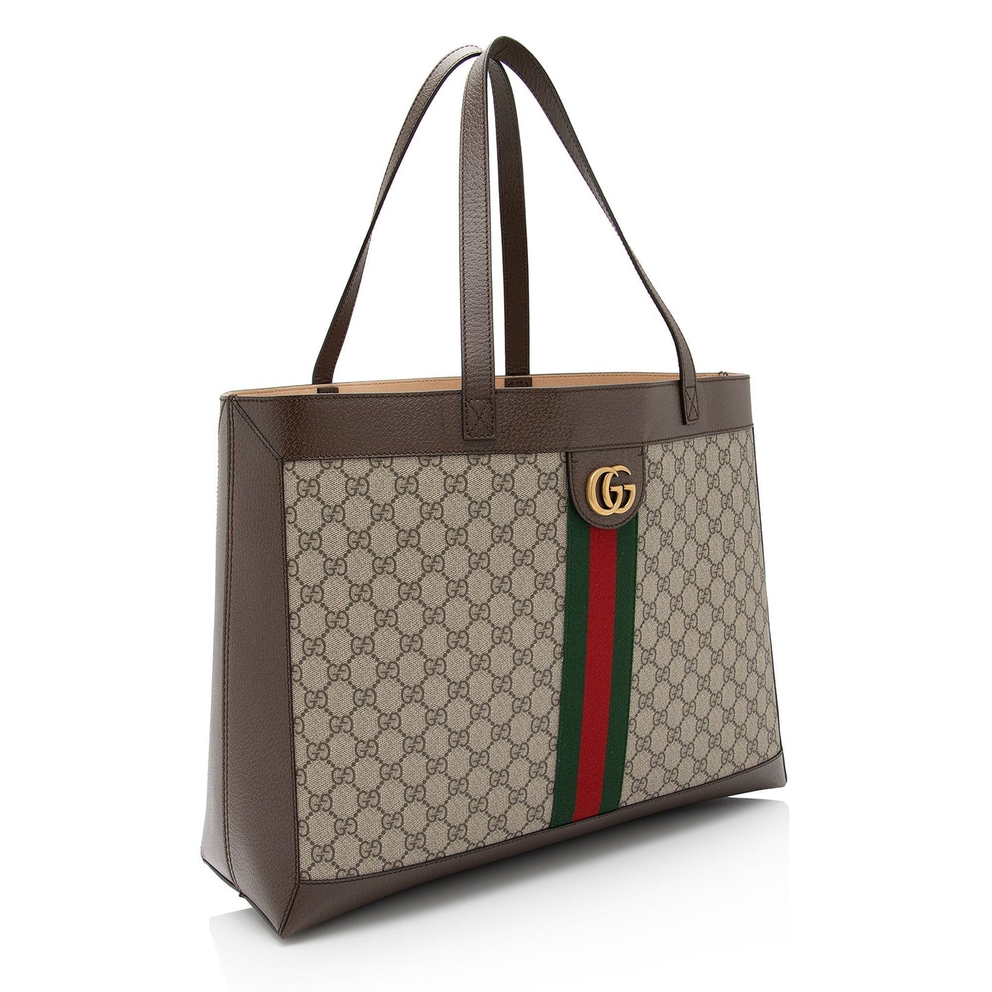Luxury Gucci GG Supreme Ophidia Medium Soft Tote (SHF-YgqXHj)