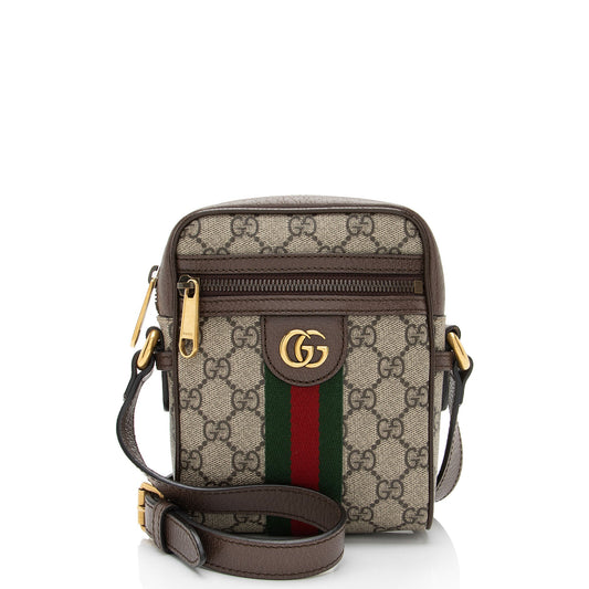 Gucci GG Supreme Ophidia Mini Messenger (SHF-tElyQo)