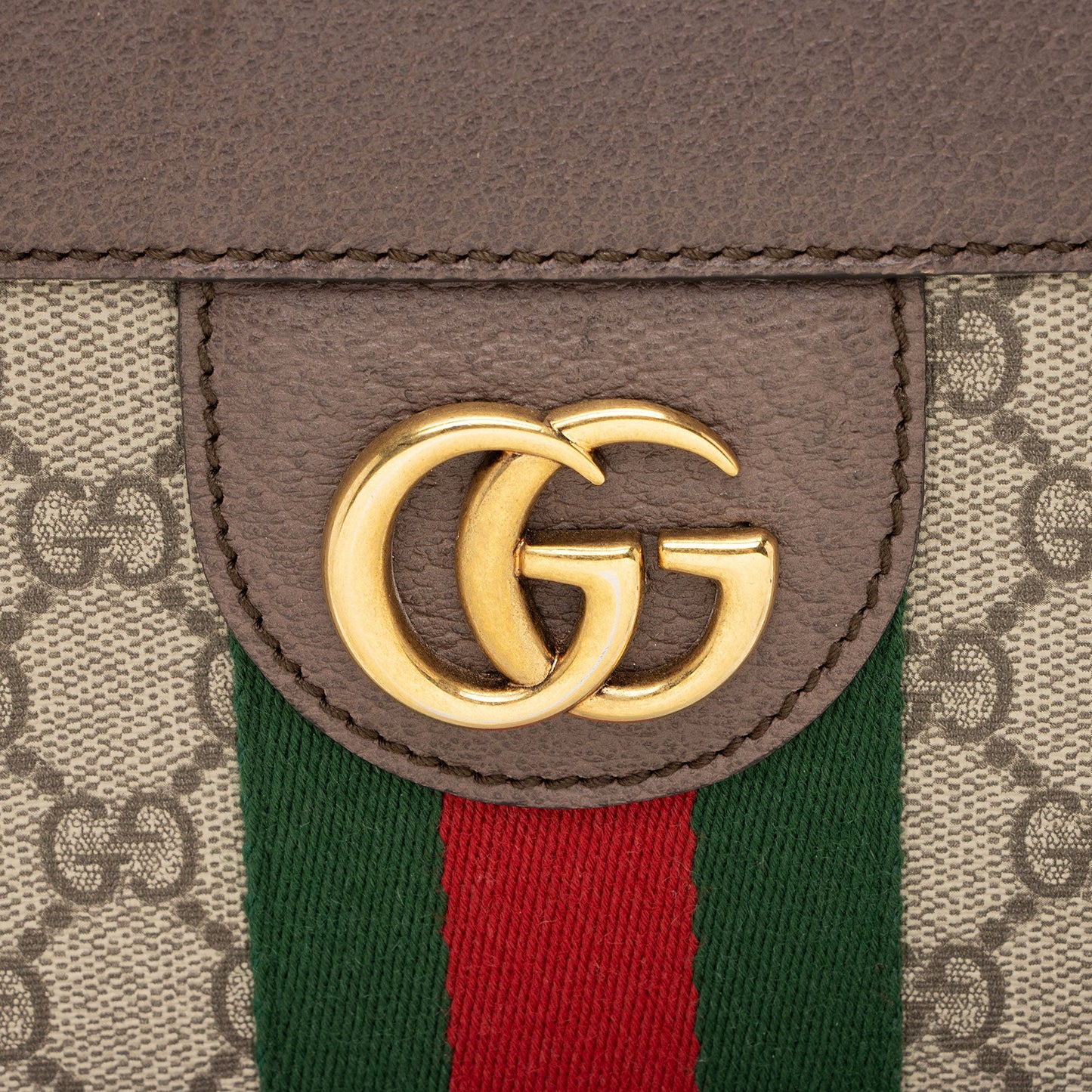 Gucci GG Supreme Ophidia Open Handle Tote