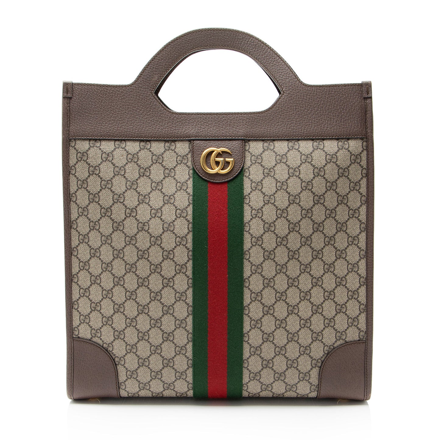 Gucci GG Supreme Ophidia Open Handle Tote