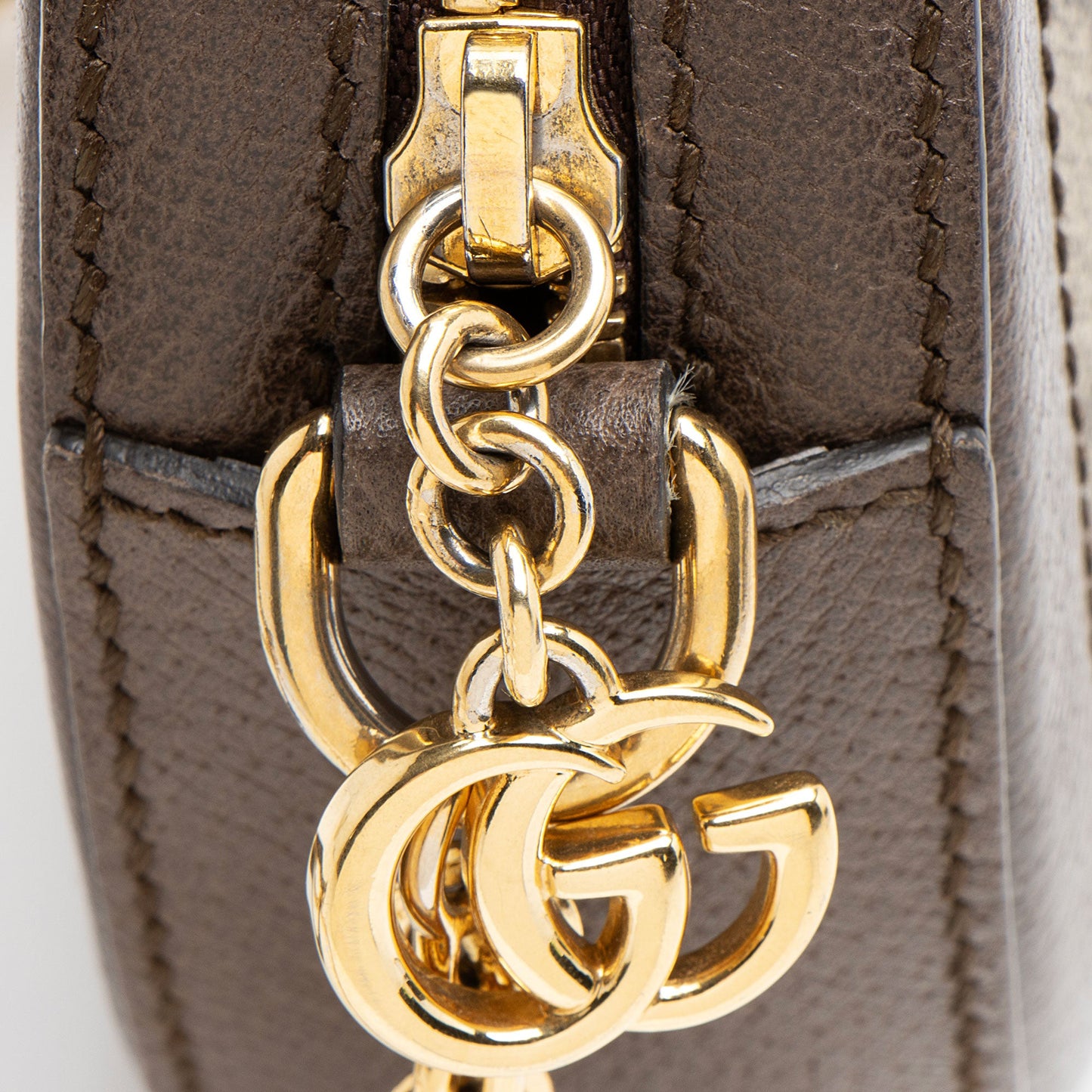 Gucci GG Supreme Ophidia Round Mini Shoulder Bag