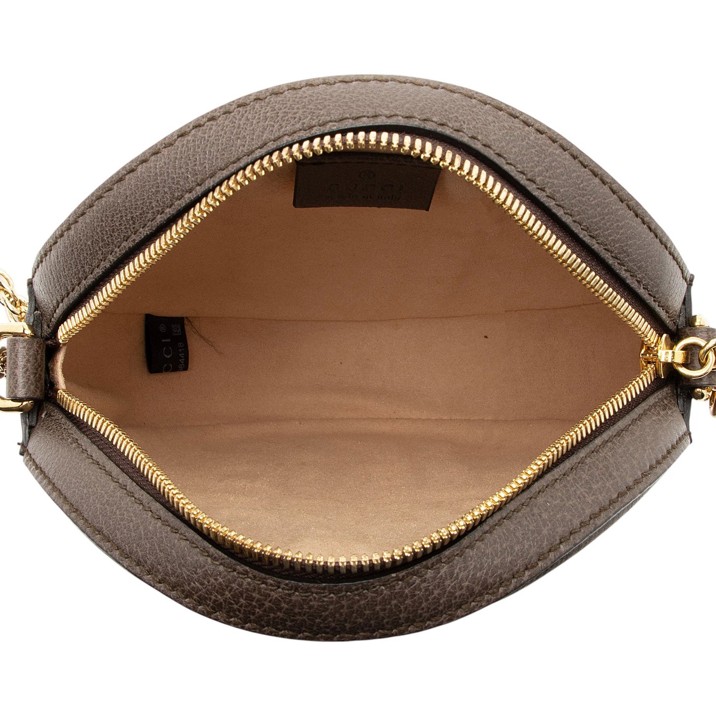 Gucci GG Supreme Ophidia Round Mini Shoulder Bag